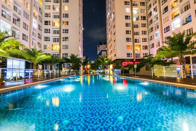 Ferienwohnung Austin Sky Center Cbd- Near International Airport Ho-Chi-Minh-Stadt Exterior foto